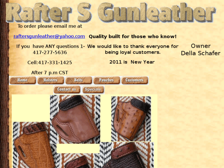 www.raftersgunleather.com