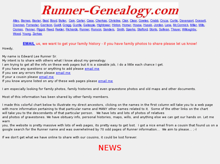 www.runner-genealogy.com