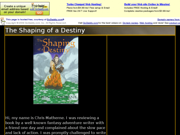 www.theshapingofadestiny.com