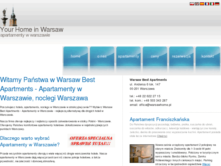 www.warsawbestapartments.pl