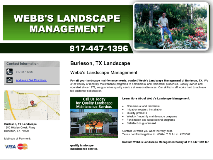 www.webbslandscapemanagement.com