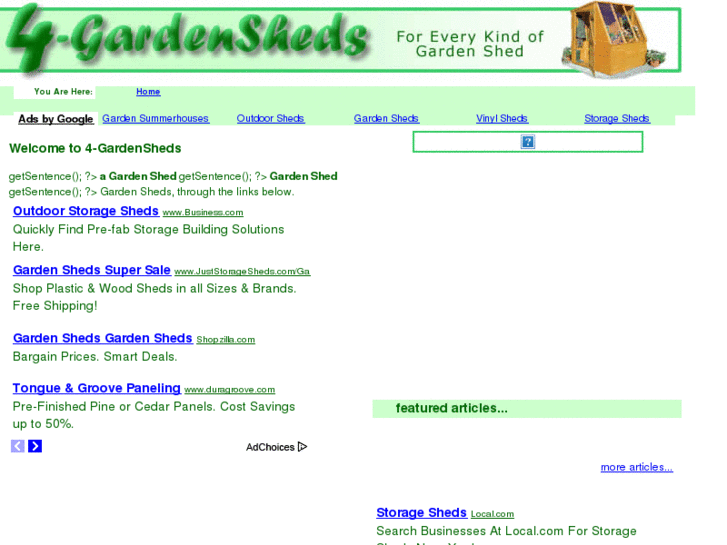 www.4-gardensheds.com