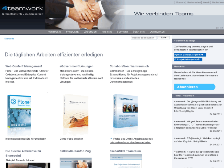 www.4teamwork.ch