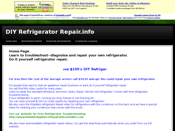 www.diyrefrigeratorrepair.info