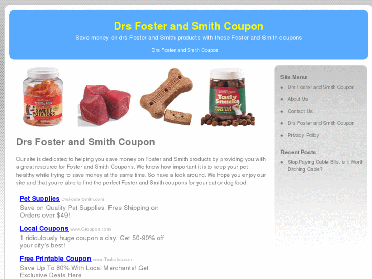 www.drsfosterandsmithcoupon.com