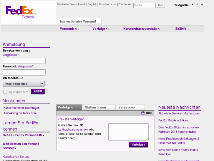 www.fedex.de