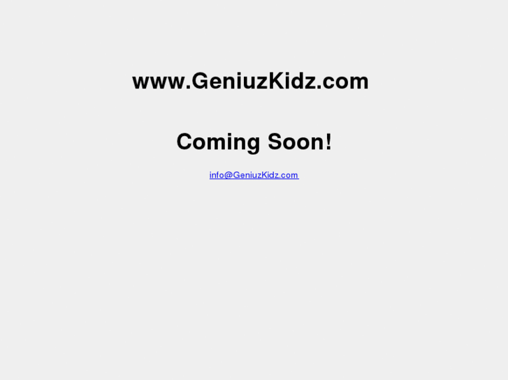 www.geniuzkidz.com