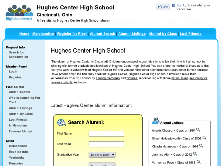 www.hughescenterhighschool.com