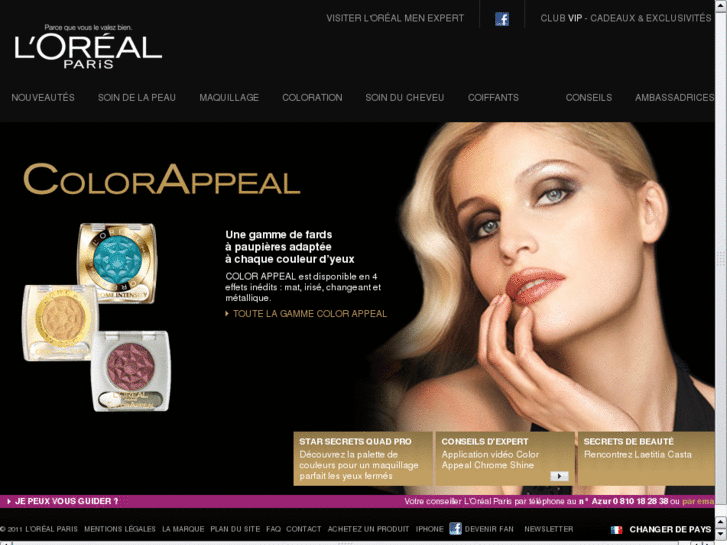 www.lorealcolorappeal.com