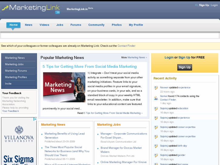 www.marketinglink.in