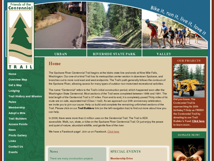 www.spokanecentennialtrail.org