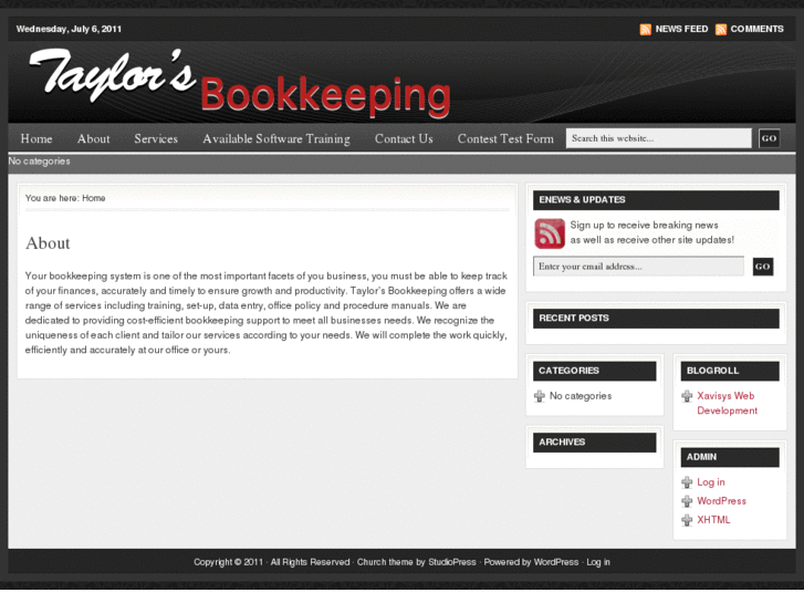 www.taylorsbookkeeping.com