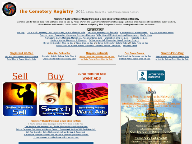 www.thecemeteryregistry.com
