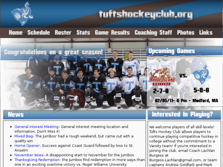 www.tuftshockeyclub.org