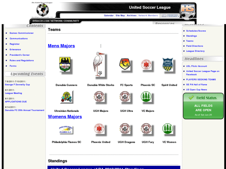 www.unitedsoccerleague.us