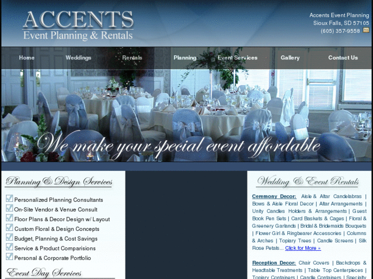 www.accentsweddings.com