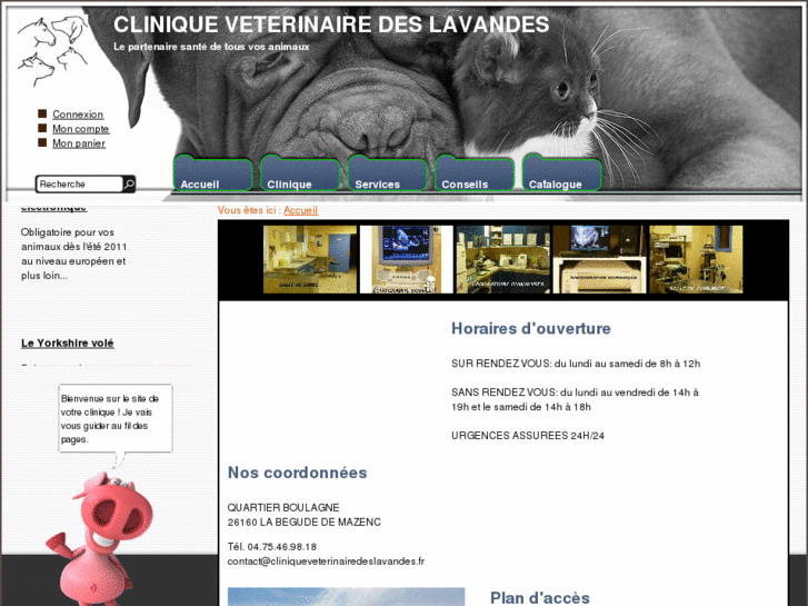 www.cliniqueveterinairedeslavandes.com