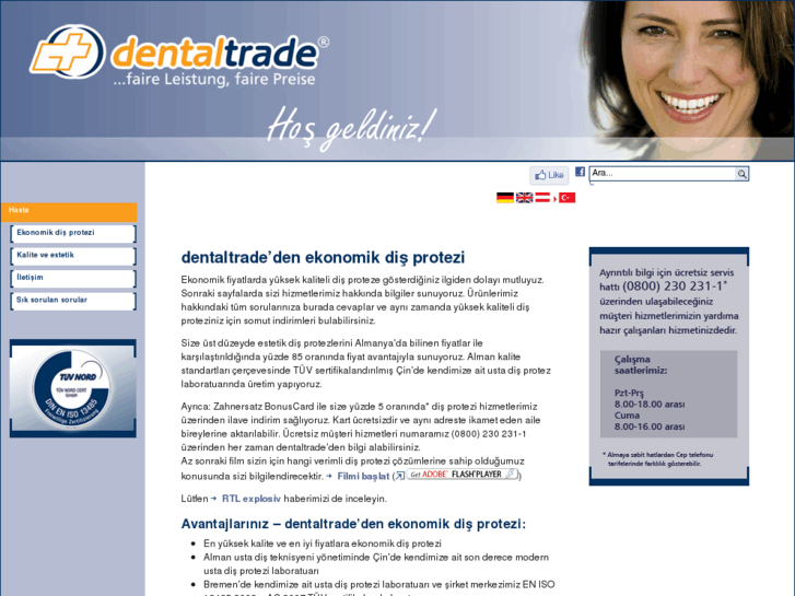 www.dentaltrade-dis-protezi.com