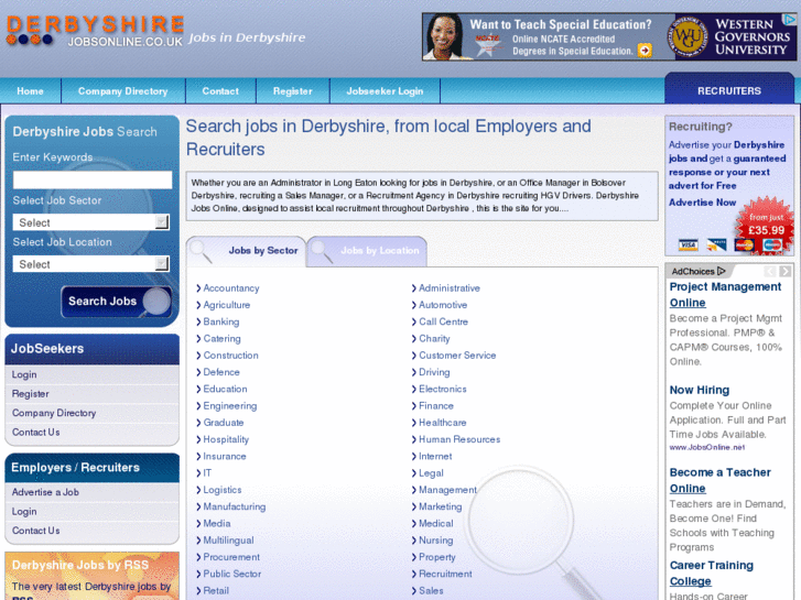 www.derbyshirejobsonline.co.uk