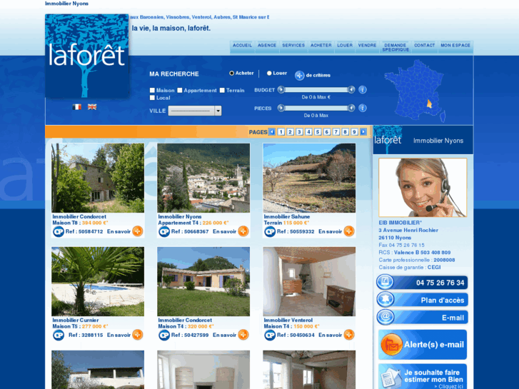 www.laforet-immobilier-nyons.com