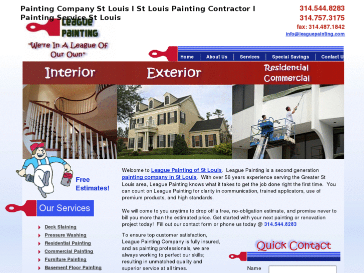 www.leaguepainting.com