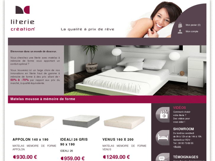 www.matelas-memoire-de-forme.com