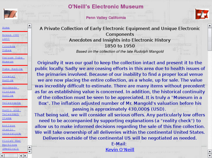 www.oneillselectronicmuseum.com