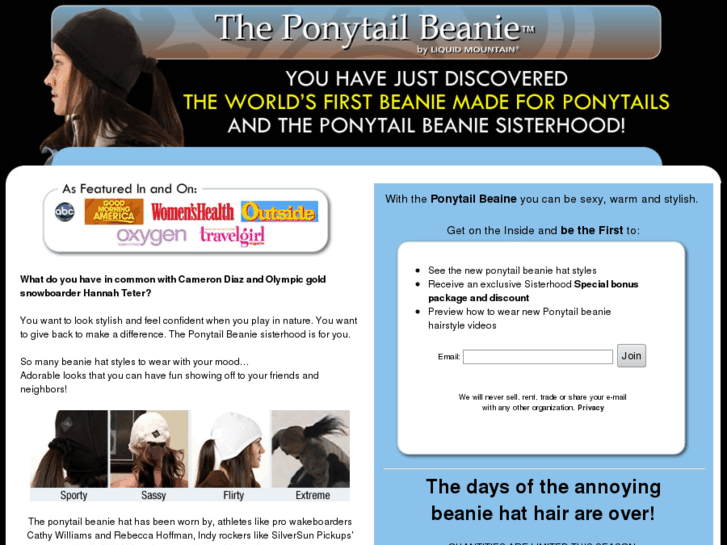 www.ponytailbeanie.com