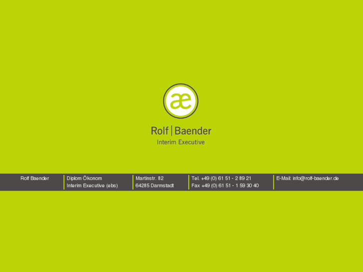 www.rolf-baender.com