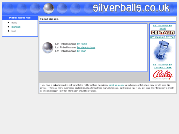 www.silverballs.co.uk