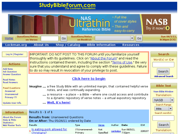 www.studybibleforum.com