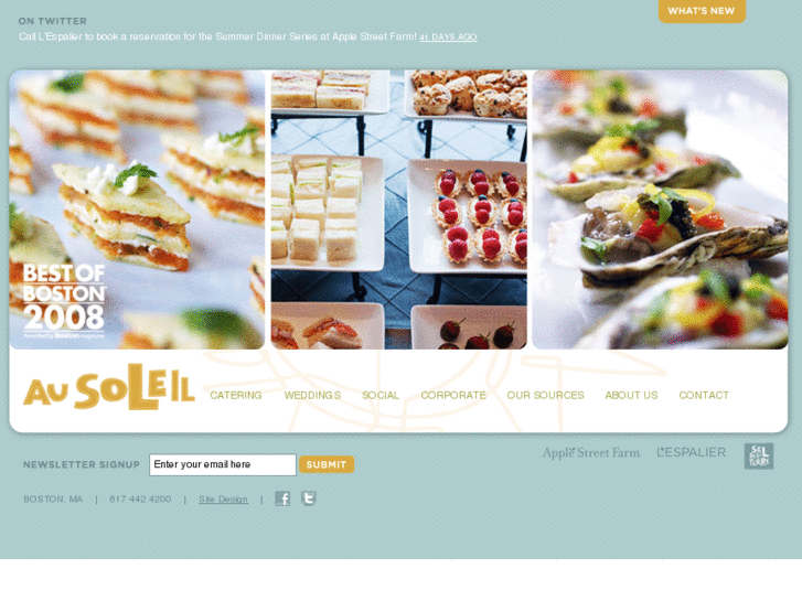 www.ausoleilcatering.com