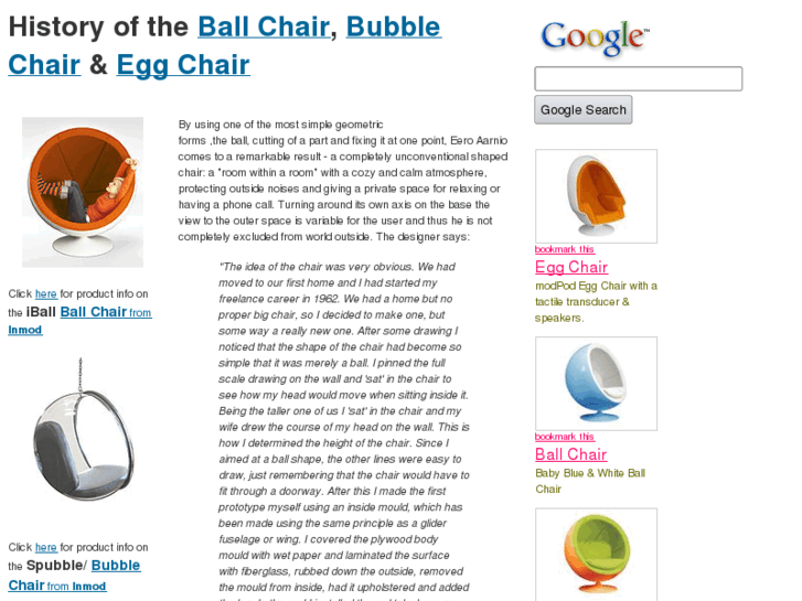 www.ballchair.info