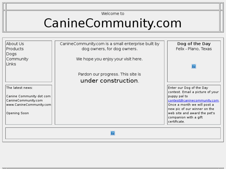 www.caninecommunity.com