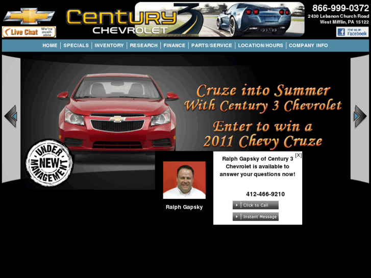 www.century3chevy.com