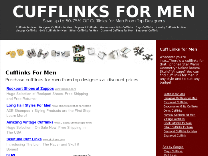 www.cufflinksformen.org