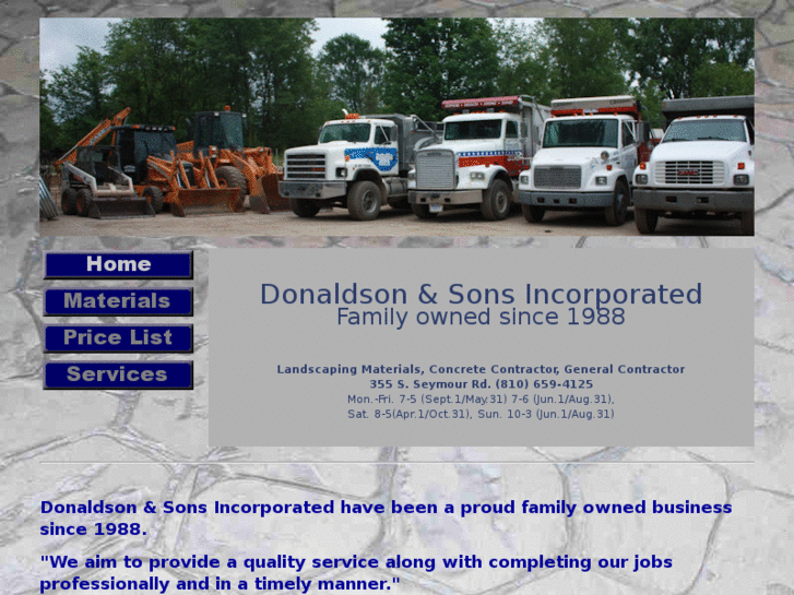 www.donaldsonandsons.com