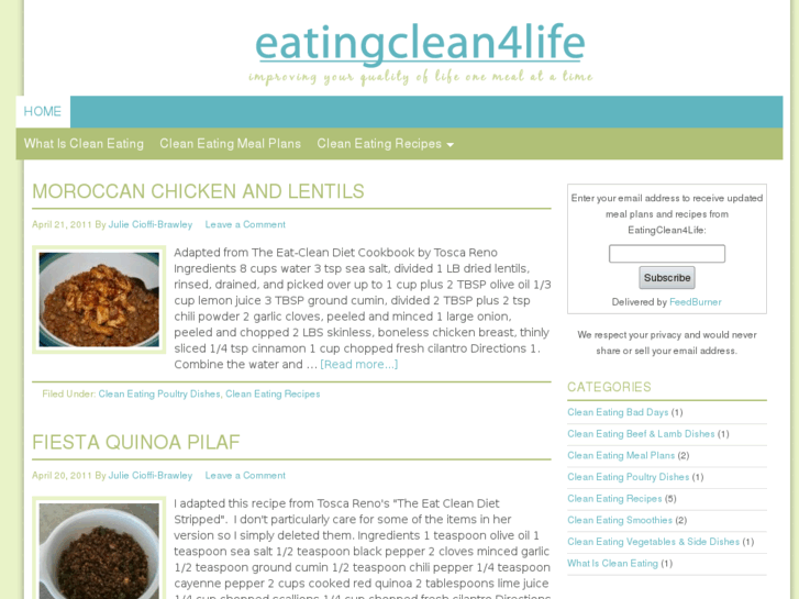 www.eatingclean4life.com