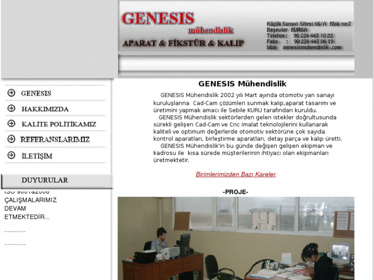 www.genesismuhendislik.com