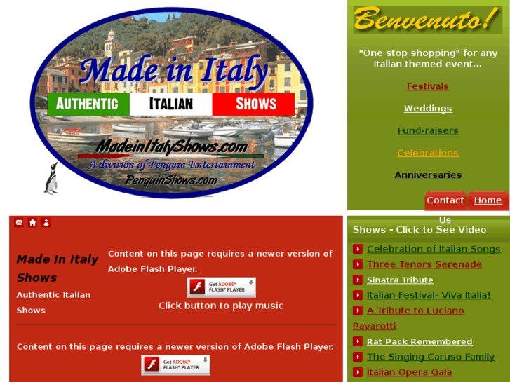 www.madeinitalyshows.com