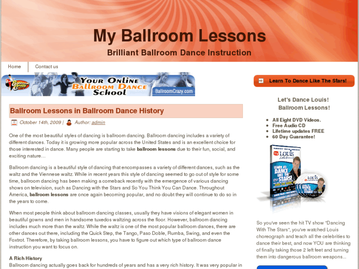 www.my-ballroom-lessons.com