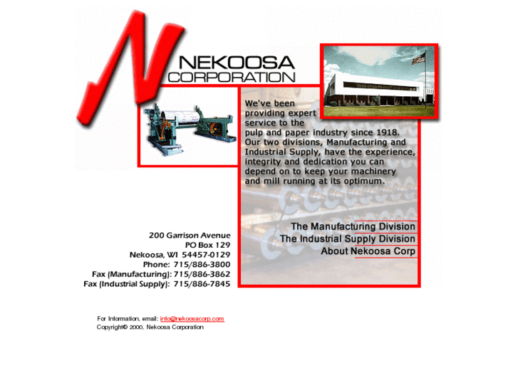 www.nekoosacorp.com