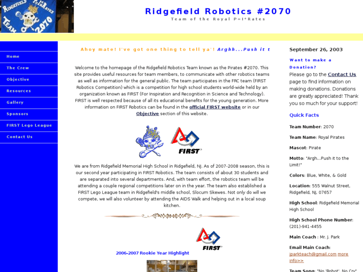 www.ridgefieldrobotics.com