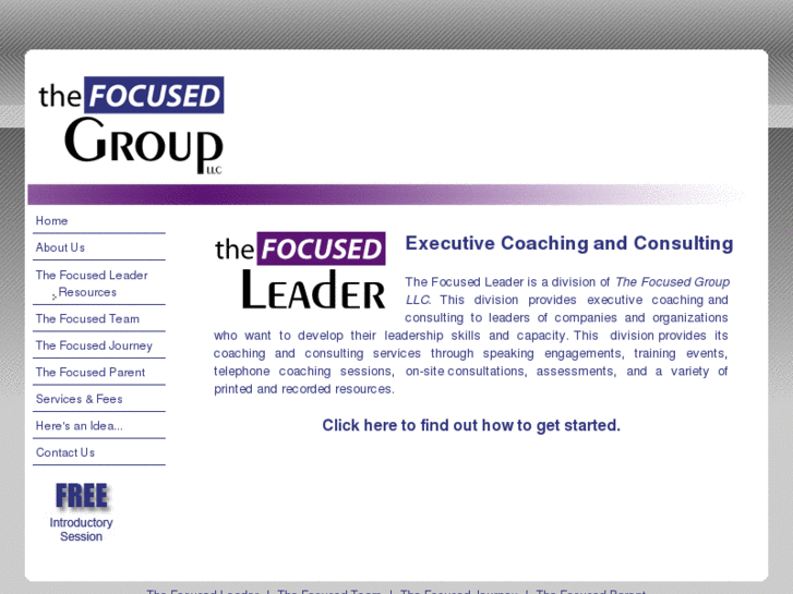 www.thefocusedleader.com