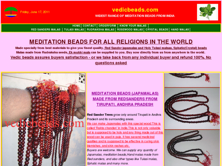 www.vedicbeads.com