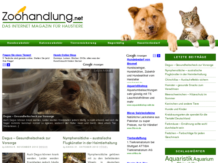 www.zoohandlung.net