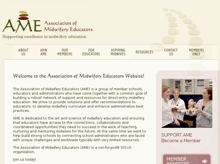 www.associationofmidwiferyeducators.org