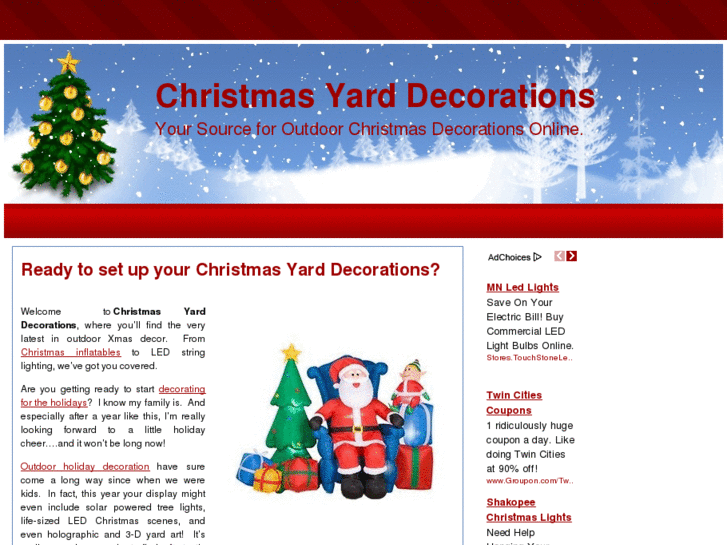 www.christmasyarddecorations.us