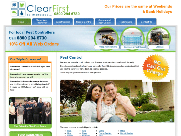 www.clearfirstpestcontrol.co.uk