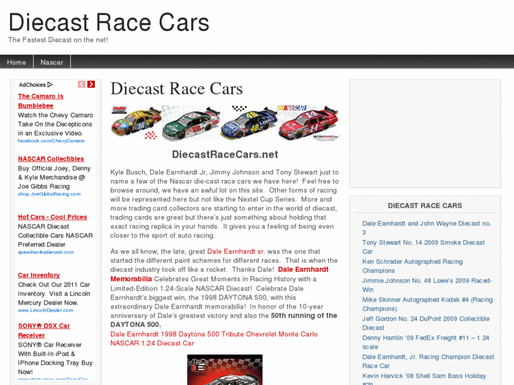 www.diecastracecars.net